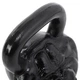 Гиря тренировочная цельная чугунная Iron head Monkey Zelart (TA-9930) 25кг Черный - изображение 5