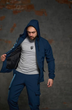 Мужской костюм Softshell утепленный куртка и штаны на флисе Intruder 0190 4XL Синий ( IN - 0190/04 N ) - изображение 5