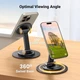 Магнитная подставка UGREEN LP862 для телефона Magsafe для iPhone 15 14 13 Pro Max Xiaomi Samsung Huawei Вращение на 360° Держатель для телефона алюминиевый Black (55998) - изображение 10