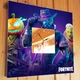 Стильные часы "Персонажи игры Fortnite" подарок для фанатов видеоигр, украшение детской комнаты, спальни, игровой - изображение 2