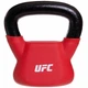 Гиря цельная тренировочная UFC 8 кг стальная с PVC покрытием - изображение 4