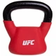 Гиря цельная тренировочная UFC 4 кг стальная с PVC покрытием - изображение 1