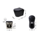 Унитаз подвесной Qtap Scorpio Ultra Quiet с сиденьем с сиденьем Soft-Close MATT BLACK QT14332380AMB - изображение 2