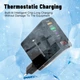 Блок живлення адаптер для швидкого заряджання на 4 порти 45W USB Type-C Швидка зарядка для телефону Samsung/iPhone/iPad Black (50168) - зображення 6