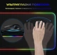 Коврик для мыши компьютера с rgb подсветкой Choice 400 мм / 900 мм Чорный - изображение 3