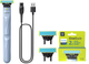 Набір Philips OneBlade Електростанок QP1324/20 для надчутливої шкіри + Змінні леза для надчутливої шкіри QP225/50 2 шт (8720689021180/8720689003087) - зображення 1