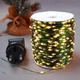 Светодиодная новогодняя гирлянда нить "Роса" на катушке 100м, 220V, 1000 LED, 8 режимов, зеленый провод (теплый белый) - изображение 11