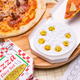 Zestaw kości Q-Workshop Pizza Dice Kit Margherita 7 elementów (5907699497447) - obraz 5