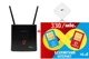 Cтационарный 4G роутер WI-FI 3G/4G LTE OLAX AX9 PRO 4000 мАч + Внешняя панельная всенаправленная 3G/4G LTE антенна 2х9 dBi 700-2700 MHz MIMO + Подарок - симкарта для интернета - изображение 1