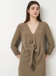 Платье женское Zara 2644/715 S Хаки (00264471506021) - изображение 4