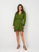 Платье женское Zara 2157/355 XS Зеленое (02157035500017) - изображение 3