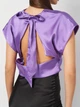 Футболка женская Zara 3019/552 L Фиолетовая (03019552612040) - изображение 4
