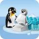Конструктор LEGO DUPLO Town Сімейства диких тварин: Пінгвіни та Леви 10 деталей (10442) - зображення 7