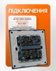 Выключатель 3-клавишный с подсветкой и рамкой черный матовый цвет BRS - изображение 6