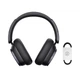 Наушники беспроводные Bluetooth с микрофоном Baseus H1 Pro c шумоподавлением |BT5.3, ANC/EQ, 60-80h| Черный - изображение 4