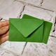 Конверт бумажный мини 7,5х11 см 10 шт Зеленый 5-58101 - изображение 2