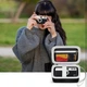Набір із плівковим фотоапаратом Kodak Ektar H35 Half Frame Camera H35 чорний / чохол - зображення 4