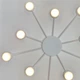 Люстра потолочная LUMINARIA RAY SLIM 10xGX53 WHITE 220V IP20 - изображение 5