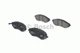Колодка гальм. диск. CHEVROLET LACETTI, DAEWOO NUBIRA передн. вир-во Bosch Bosch (0986494343) - зображення 8