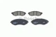 Колодка гальм. диск. CHEVROLET LACETTI, DAEWOO NUBIRA передн. вир-во Bosch Bosch (0986494343) - зображення 4