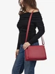 Сумка кросс-боди через плечо женская из натуральной кожи средняя Regina Notte Crossbody 3323 Рубиновая (RN2000000254845) - изображение 2