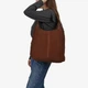 Сумка женская замшевая шоппер большая Regina Notte Shopper 3750 Коричневый - изображение 2