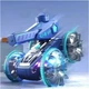 Радіокерований танк амфібія з водяною гарматою 1841-1 Remote Control Car плаваючий від USB Синій - зображення 1