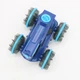 Радіокерований танк амфібія з водяною гарматою 1841-1 Remote Control Car плаваючий від USB Синій - зображення 6