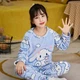 Детская плюшевая теплая зимняя пижама для девочки с принтом Синаморол 135-145см 8-10 лет голубая (10364) - изображение 1