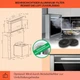 Вытяжка кухонная KLARSTEIN Royal Flush Eco 60 см Черный (10032863) - изображение 5