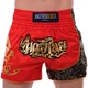 Шорты для тайского бокса и кикбоксинга Another Boxing 2347 размер XL (50-52) Red-Black-Gold - изображение 2