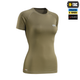 Футболка M-Tac Ultra Light Polartec Lady Dark Olive XS 51406048-XS - изображение 3