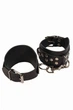 Окови шкіряні на щиколотки sLash Leather Leg Cuffs Чорні One Size - зображення 1