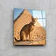 Картина на стекле NovellaPrint "Кот у пирамиды" 50х50см (573.1) - изображение 1