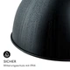 Умный потолочный подвесной электрообогреватель Heatbell ceiling smart WI-FI Blumfeldt цвет черный (10038417) Б/У - изображение 7