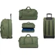 Дорожная сумка на колесах TravelZ Wheelbag Doubleloader green 96L (931072) - изображение 5