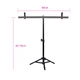 Комплект держатель фона + салатовый ПВХ Фон 70×140 см Profi-light - изображение 3