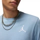 Футболка чоловіча Jordan M J Jumpman Emb Ss Crew M Голубий DC7485-436 - зображення 4