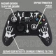 Якісний захисний силіконовий чохол Next (Black) для геймпаду Xbox Series X|S + накладки на стіки [466129349] - зображення 2