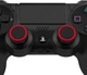 Силиконовые антискользящие накладки на стики Honson (Black/Red) для геймпадов Sony DualShock PS4 / DualSense PS5 / Xbox Series / Xbox One / Pro Controller Nintendo (2шт.) [466129659] - изображение 4
