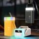 Повербанк з RGB підсвічуванням 40000 мАг 22.5W Remax RPP-596, швидка зарядка, PD+QC, Білий - зображення 4
