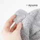 Набір 3в1 шапка-шарф плюшевий з рукавичками та з вушками ведмедя S-L Сірий - зображення 5
