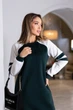 Fashions • Женское платье на флисе Cindy Fashions 54-56 изумрудный (8016-фг) - изображение 4
