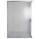 Кабина для душа BRAVO прямоугольная двухдверная без поддона Notec N120FS 120x80x185см матовый витраж 5 мм профиль сатин 000028403 - изображение 3