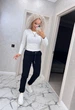 Fashions • Женские спортивные штаны Linda Fashions 54-56 черный (2239-бу) - изображение 4