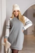 Fashions • Женское платье на флисе Cindy Fashions 46-48 серый (8016-фг) - изображение 1