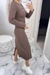 Fashions • Платье женское Aris Fashions 54-56 капучино (1241-бу) - изображение 10