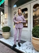 Fashions • Женский вельветовый костюм Лойд Fashions 42-44 пудра (1015-бу) - изображение 5