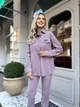 Fashions • Женский вельветовый костюм Лойд Fashions 46-48 пудра (1015-бу) - изображение 7
