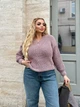 Fashions • Светр жіночий оверсайз Ніка Fashions 44-56 мокко (231-нс) - зображення 9